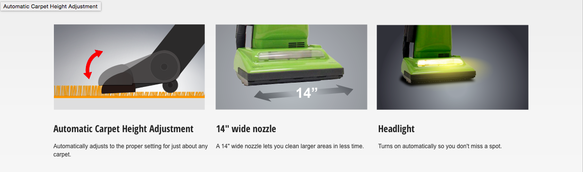 Panasonic MC-UG223 Bag Upright Vacuum Cleaner in Denver