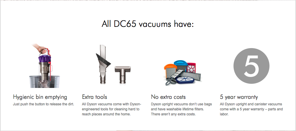 All Dyson DC65 Vacuums Highlands Ranch, Denver Dealer