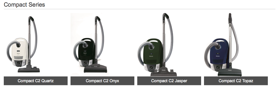 Miele Compact C2 Canister Vacuums