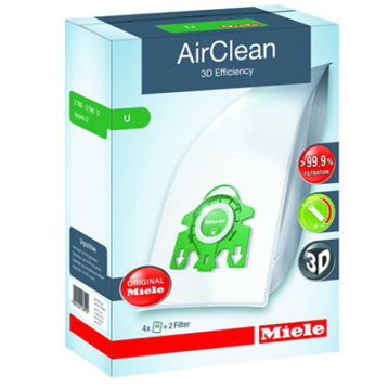 Miele-Vacuum-Bags-Type-U AirClean 3D Bags Original for Miele Upright