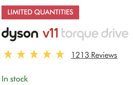 Dyson V11 Torque Drive