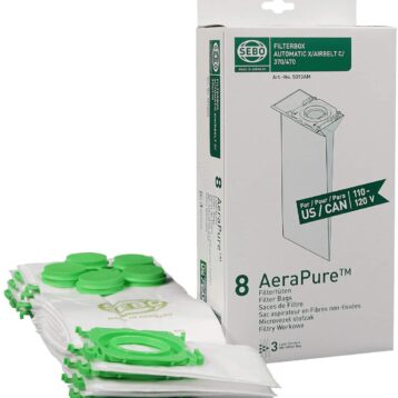 SEBO X, C, G, 370 Series AeraPure Bags