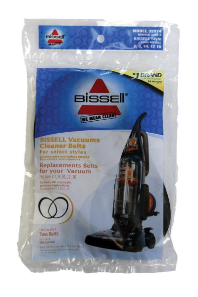 BISSEL STYLE 4 VACUUM CLEANER BELTS 2 PACK #32035 