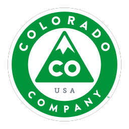 Local business providing goods or services with its headquarters located within the State of Colorado Logo