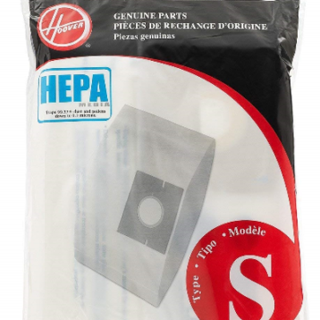 Hoover Type S HEPA Bag 2 pk 4010808S