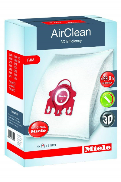 Miele XL Allergy Pack AirClean 3D Efficiency Dustbags Type FJM
